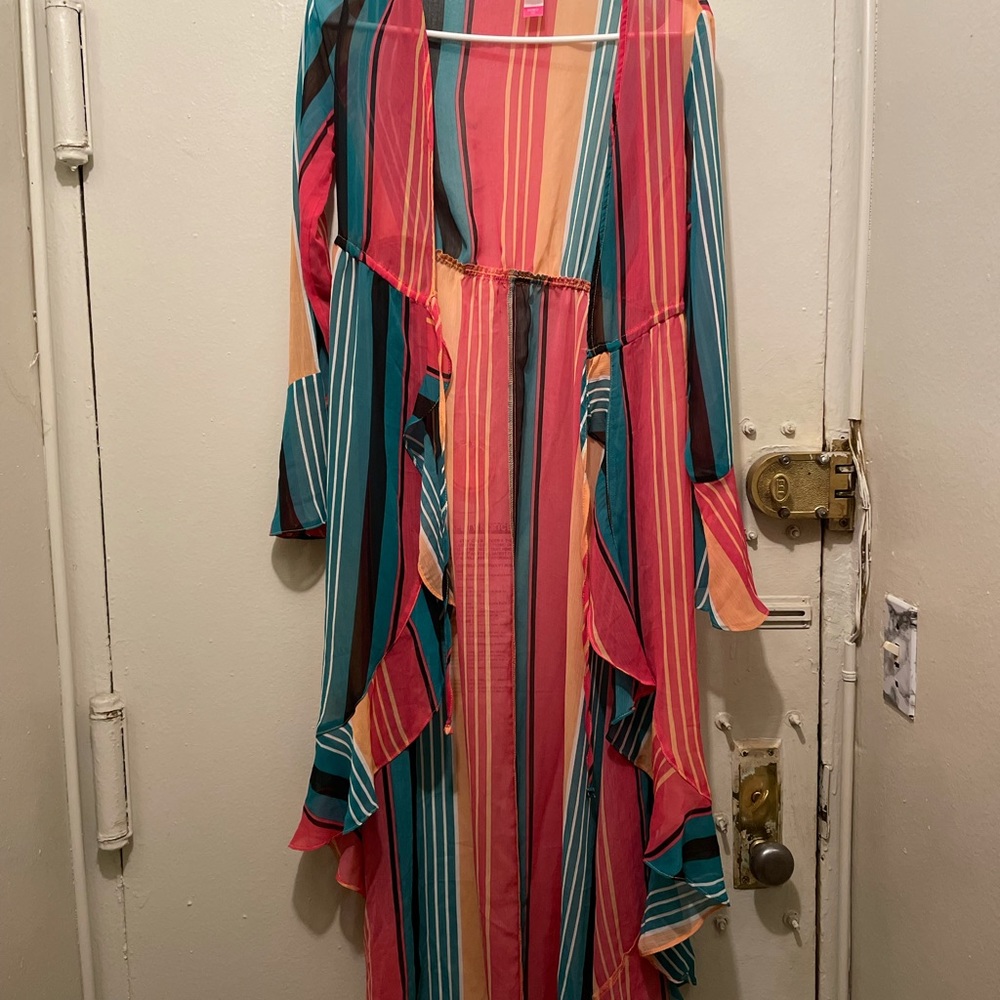 Sheer Cover Up Duster